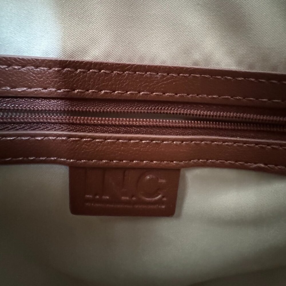 INC Handbag with Modern Chunky Chain Detail - Picture 7 of 13